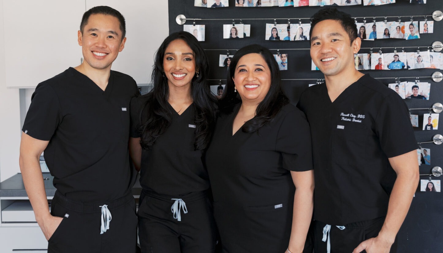Pediatric dental practice team
